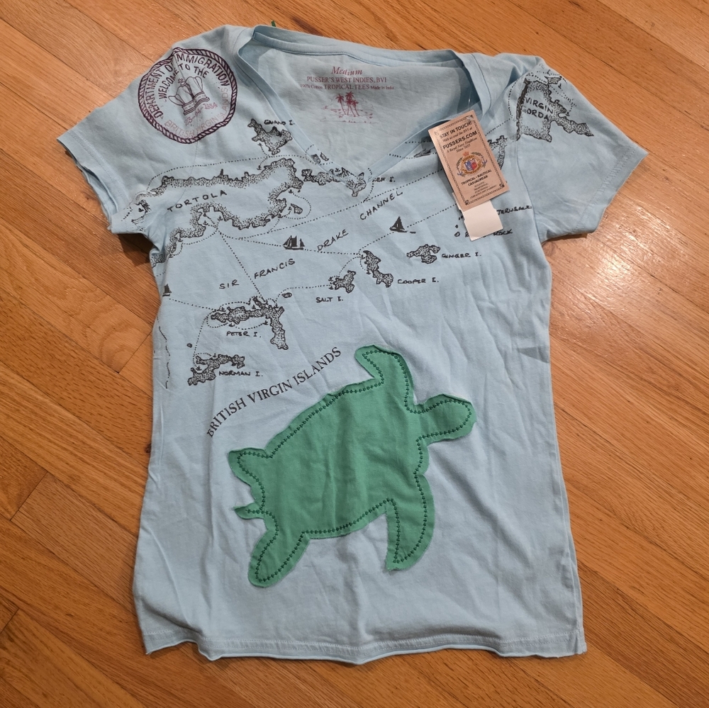 British Virgin Islands Tropical Tee